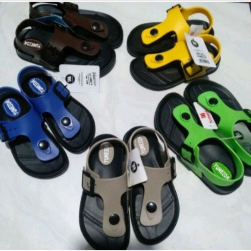 SANDAL ANAK LAKI-LAKI CASUAL KEREN KEKINIAN KARET