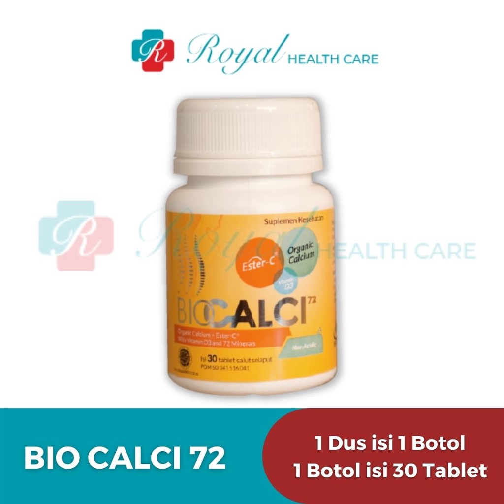 BioCalci 72 - 30 TABLET UNTUK MEMELIHARA KESEHATAN TULANG