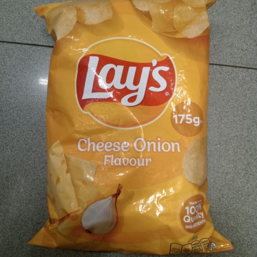 

LAY'S CHEESE ONION 175 GR | lays | snack | camilan | chiki | chitato