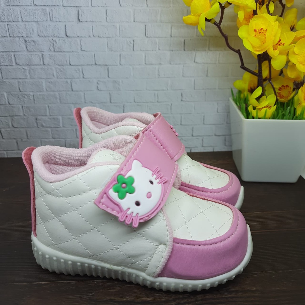 mandirishoesstore-SEPATU SNEAKER KARAKTER KARTUN KUCING ANAK PEREMPUAN 1-3 THN CAY18