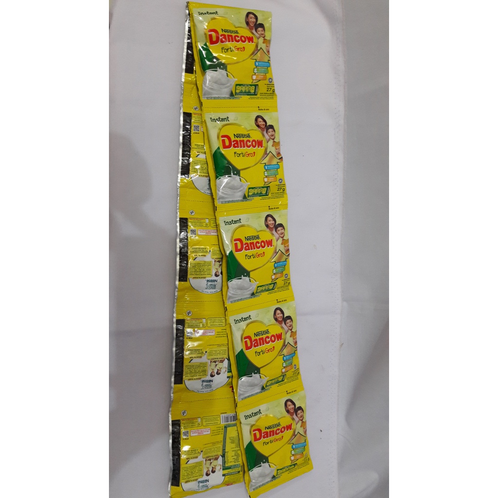 

Susu Dancow Fortigro Instant Renceng 10x27gr (1 Renceng isi 10 sachets)