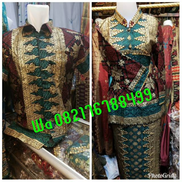 Batik couple palembang