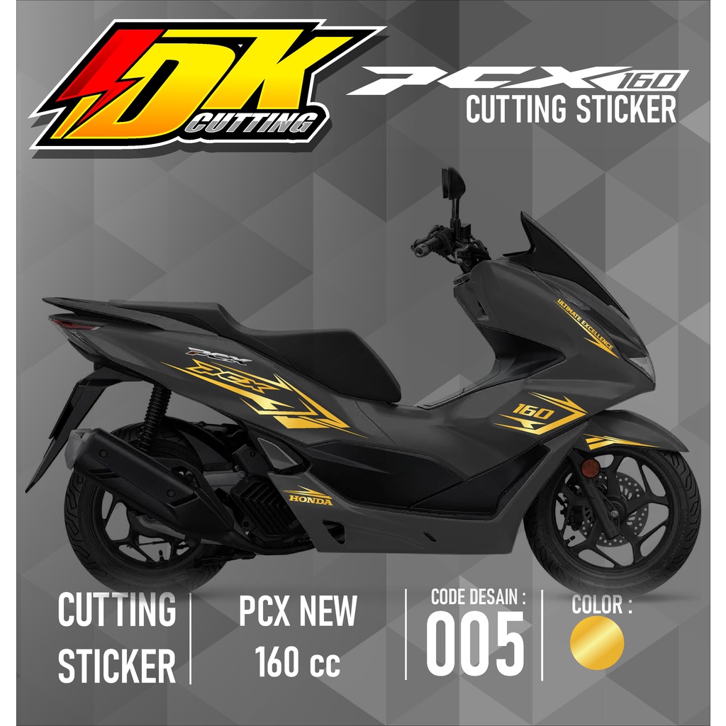 Jual Cutting Sticker Pcx Aksesoris Motor Stiker Honda Pcx Cc