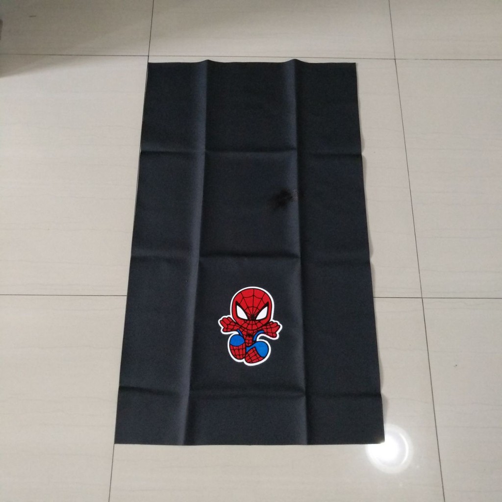 Kulit Cover Sarung Jok Motor Sablon Gambar Kartun SPIDERMAN