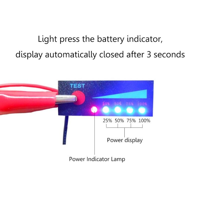 Jual Indikator Baterai Level Lithium Ion 18650 1S Shopee Indonesia