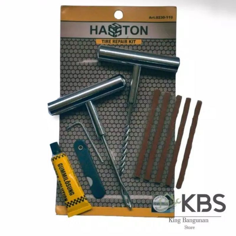 ALAT TAMBAL BAN TUBBLES GAGANG BESI HASTON/ TIRE REPAIR RRT HASTON