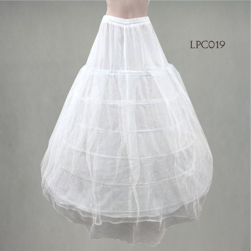 [PALING LARIS] PETTICOAT PENGEMBANG GAUN WEDDING PESTA BALL GOWN 6 RING 2 LAYER LPC019