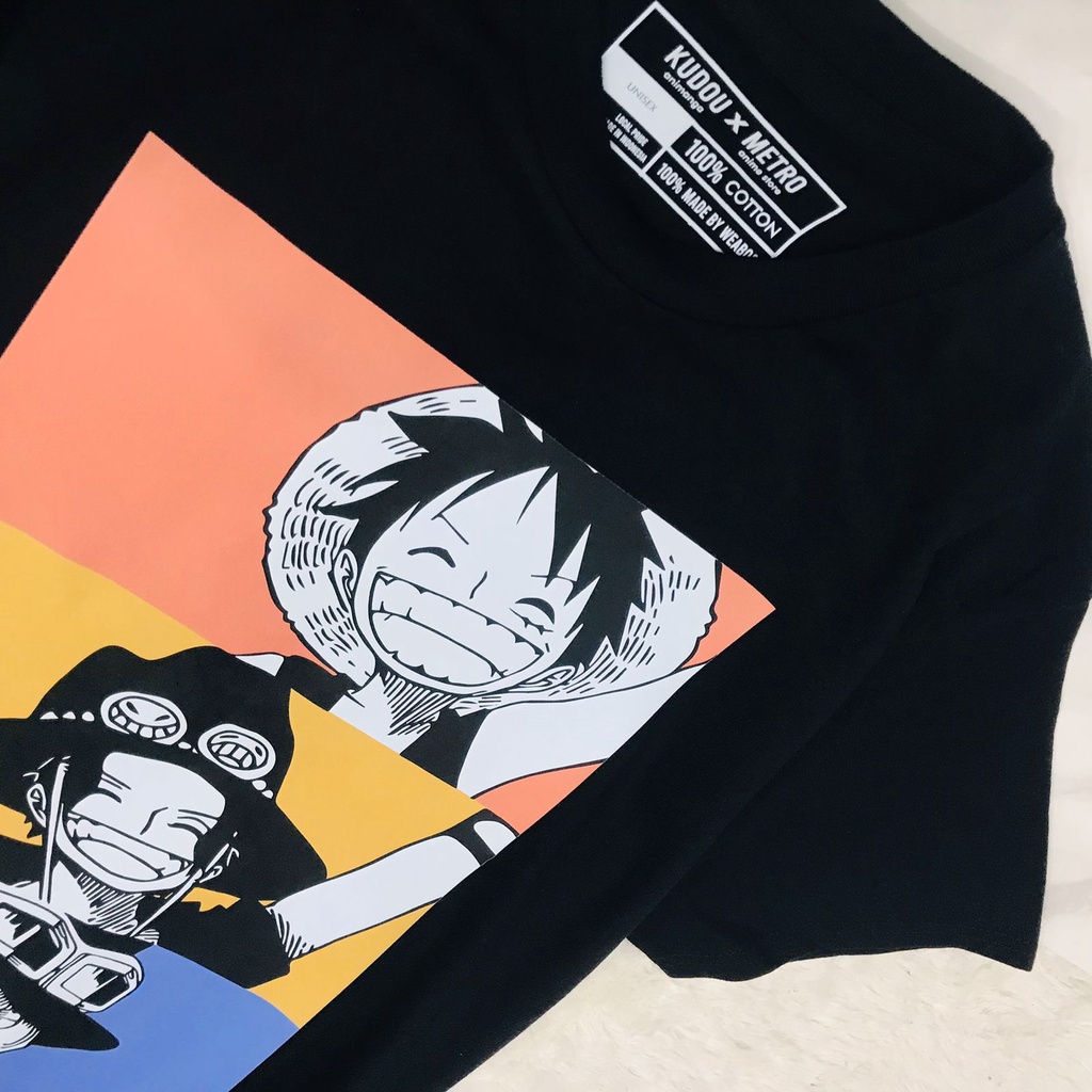 Tshirt One Piece Luffy Sabo Asce Bonding Mugiwara