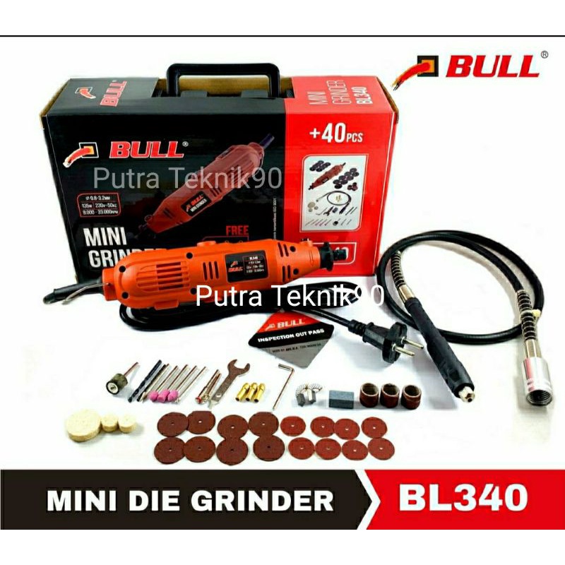 MESIN MINI GRINDER BULL BL340