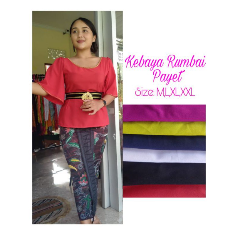 Kebaya Rumbai Payet