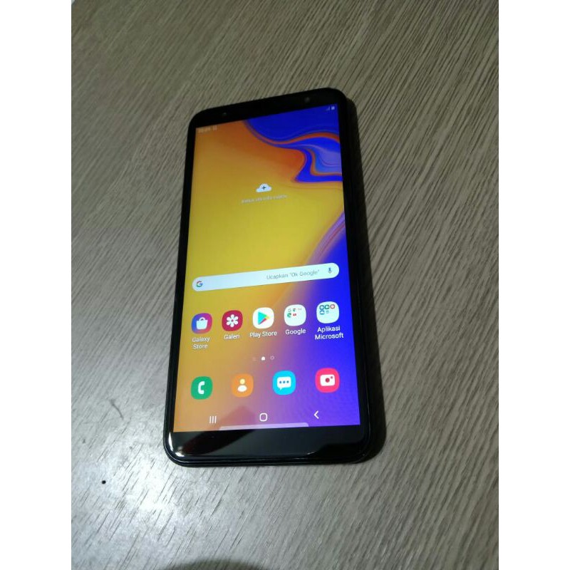 Jual HP Handphone Second Seken Samsung J6 Plus Ram 3/32gb Mulus No Minus