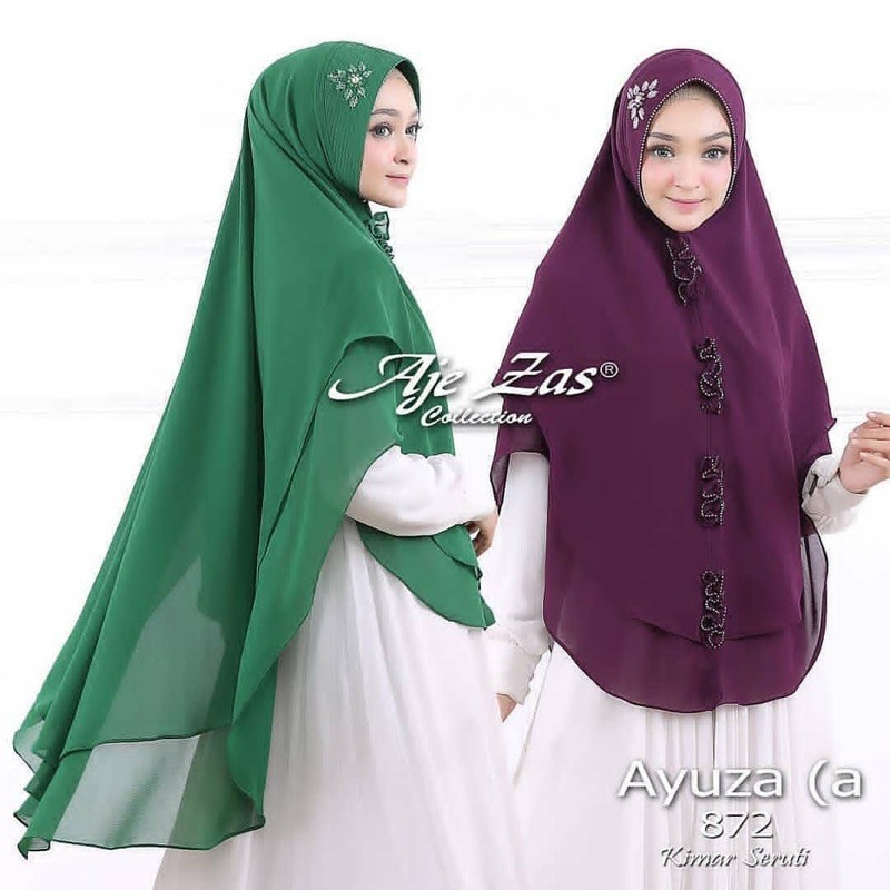 Jilbab ceruty original aje jaz jilbab ajezas