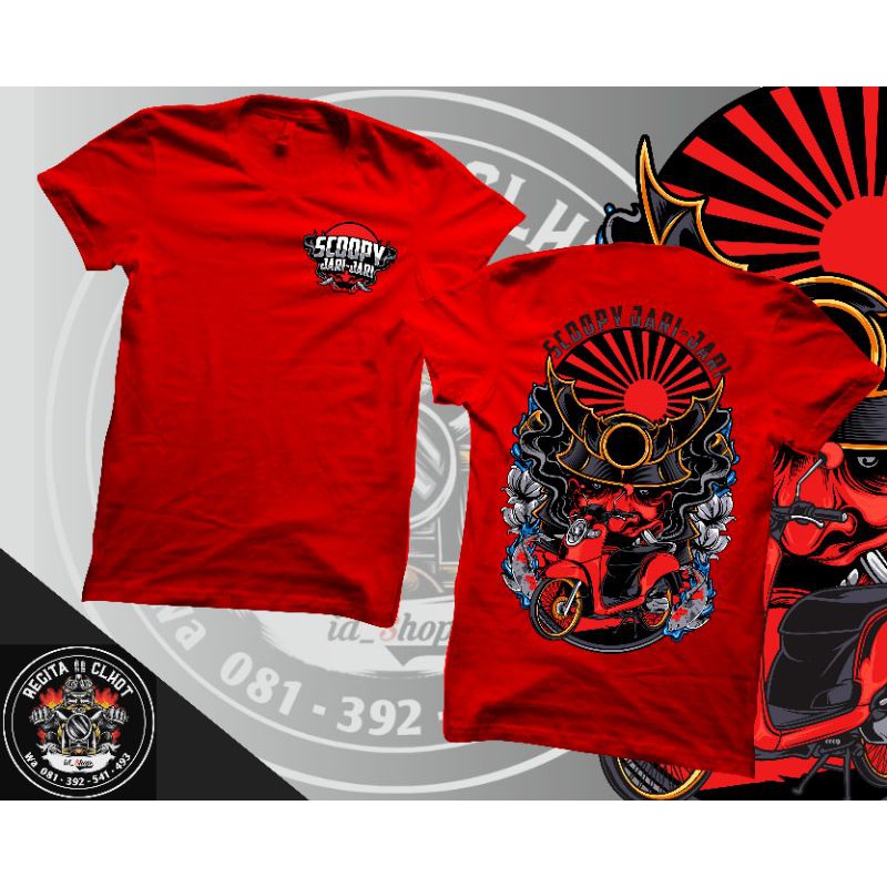 Kaos Scoopy Modifikasi/Kaos Scoopy Thailok/Kaos Honda Scoopy