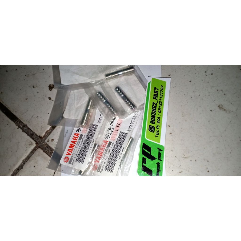 baut tanam knalpot rx king