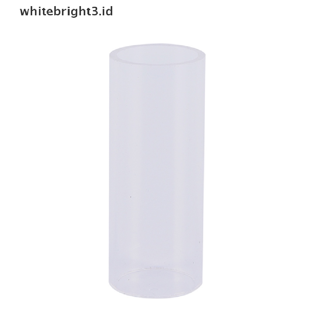 (whitebright3.id) 1pc Slide Gitar Bening Panjang 60mm Diameter 18mm