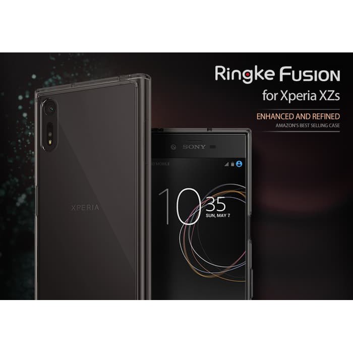 CASING RINGKE FUSION XPERIA XZs , HARDCASE XPERIA XZS RINGKE FUSION