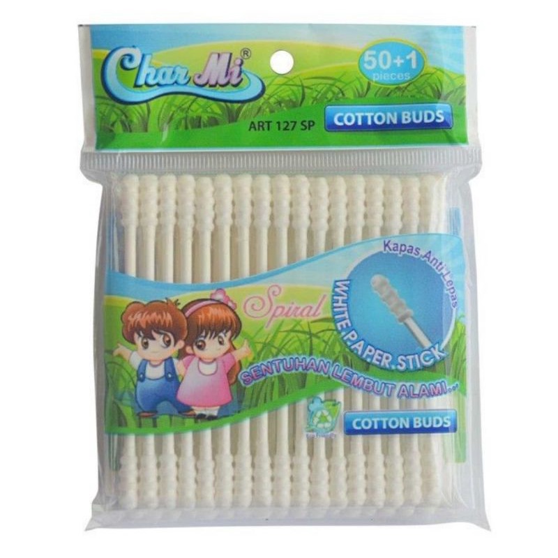 Cotton Bud Charmi ART 127 SP (SPIRAL) isi 50pcs