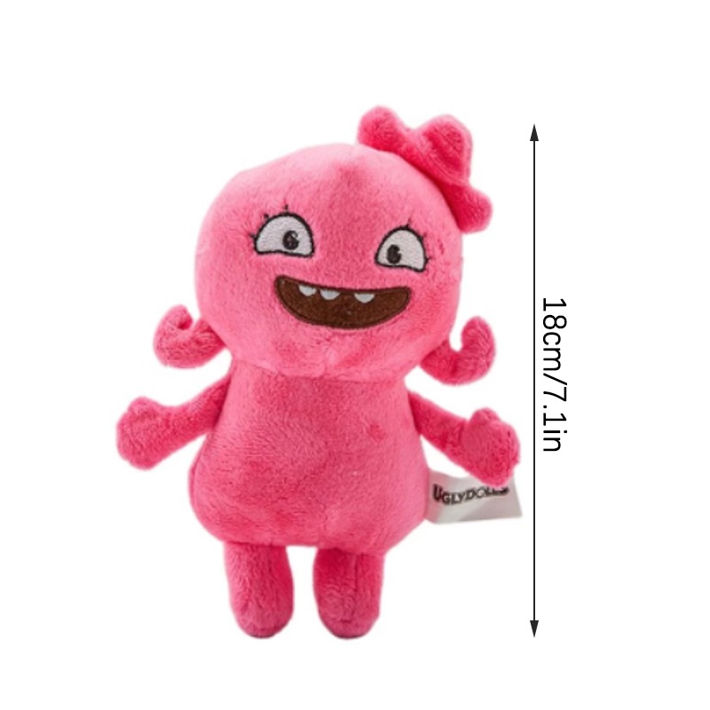 20cm Boneka Ugly Dolls Boneka Uglydolls Boneka Moxy Ugly Dog Ox Lucky Bat Wage Hadiah Birthday Gift Mainan anak