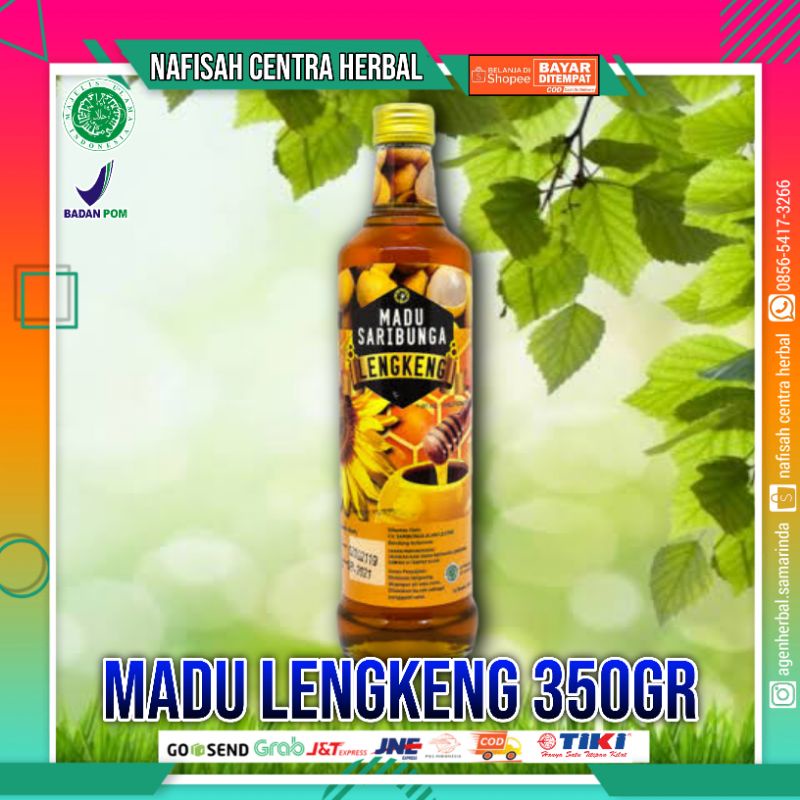 

Madu Sari Bunga Lengkeng 350ml