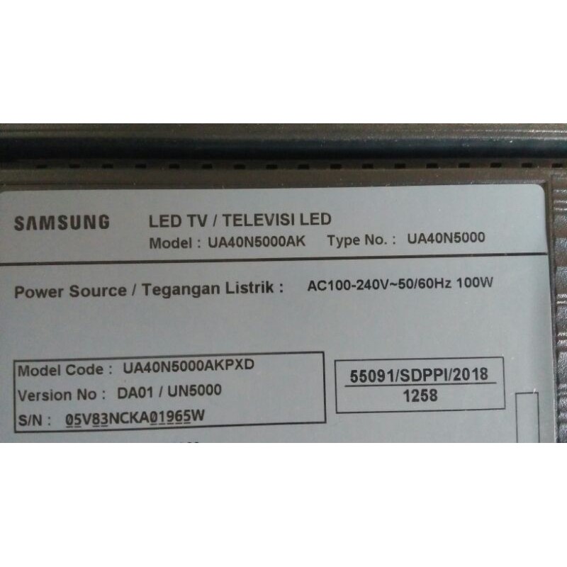 psu-power sapply TV LED SAMSUNG  UA40N5000AK ua40n5000 40n5000-1