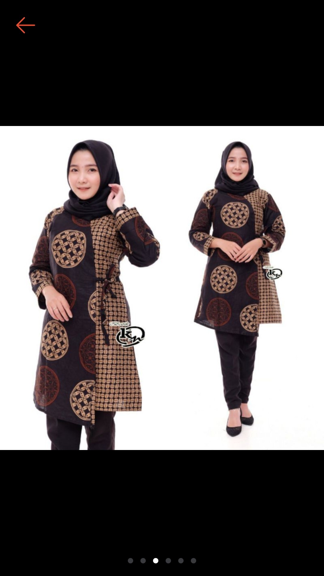 Batik Tunik Shibori Jumputan Terbaru Size S-3l / Hrb026 Yelbor Navbor / Biru Putih / Original..