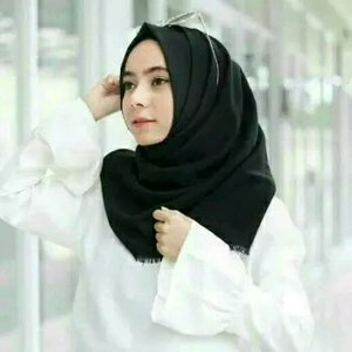 JILBAB SAUDI RAWIS Segiempat segi empat S4 ASRI Hijab 