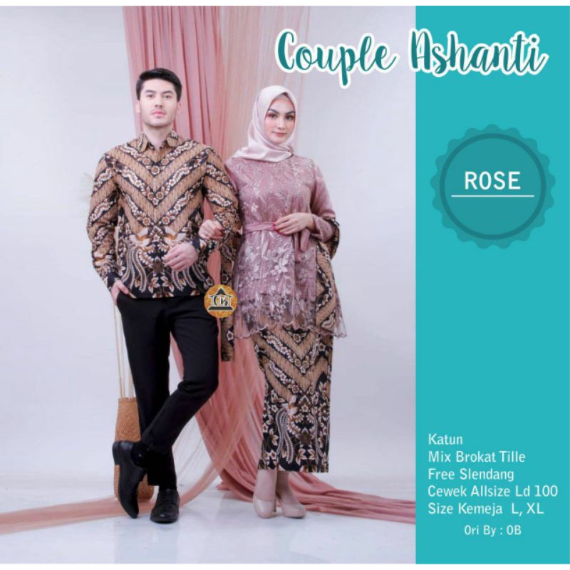 KEBAYA COUPLE SEMI PRANCIS katun BAHAN KEBAYA SEMI FRANCE CORNELI