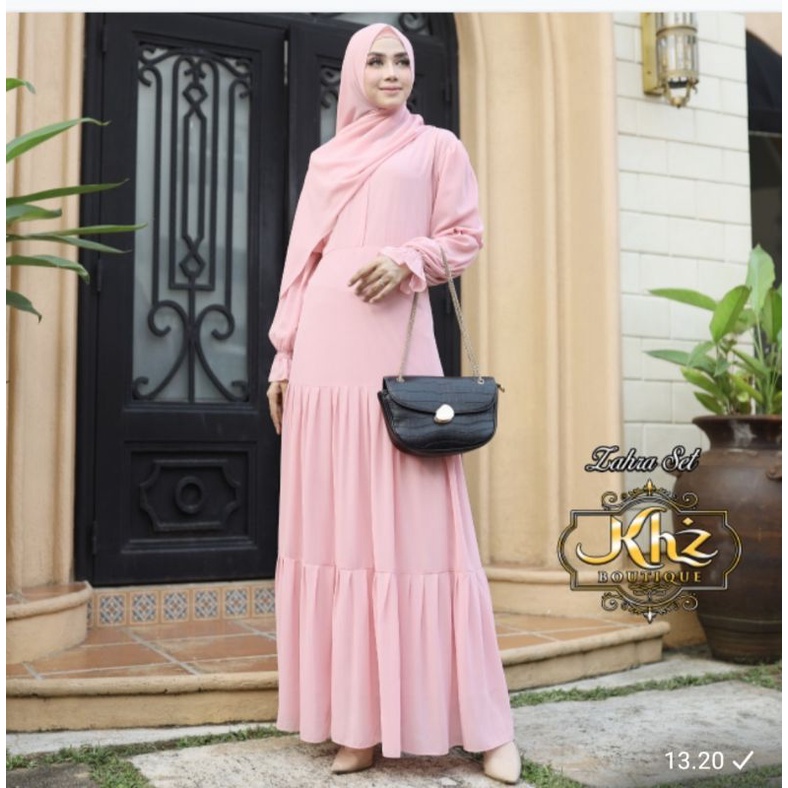Gamis Zahra by KHZ boutique
