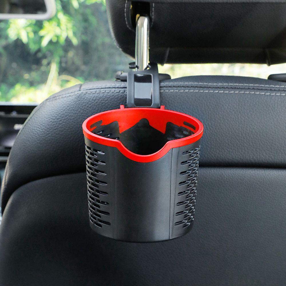 Lanfy Car Cup Holder Universal Mini Aksesoris Mobil Auto Tempat Sampah Kotak Organizer Benda Interior Phone Holder Atur Keranjang Penyimpanan