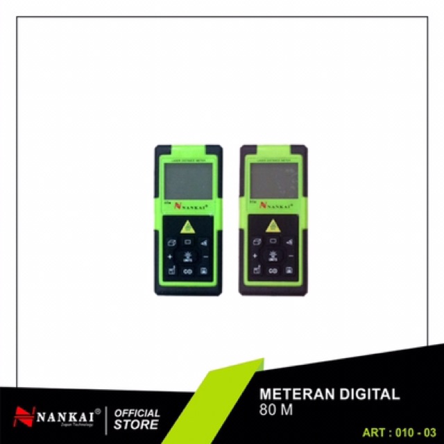 NANKAI METERAN DIGITAL 80 // PENGUKUR JARAK DIGITAL