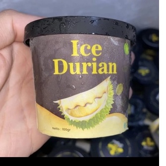 ES CREAM DURIAN PREMIUM 100 GRAM