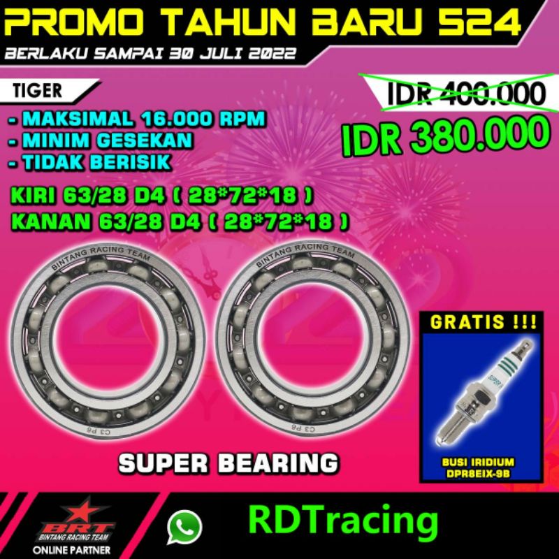 BEARING KRUK AS LAHER KRUK AS TIGER BRT  63/28
