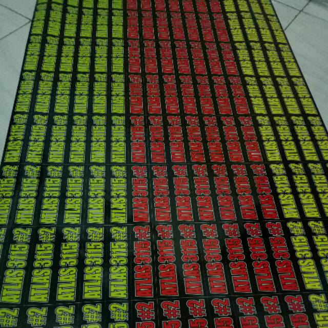 

Sticker Logo atau lebel Design Bebas Bahan 1 Meter