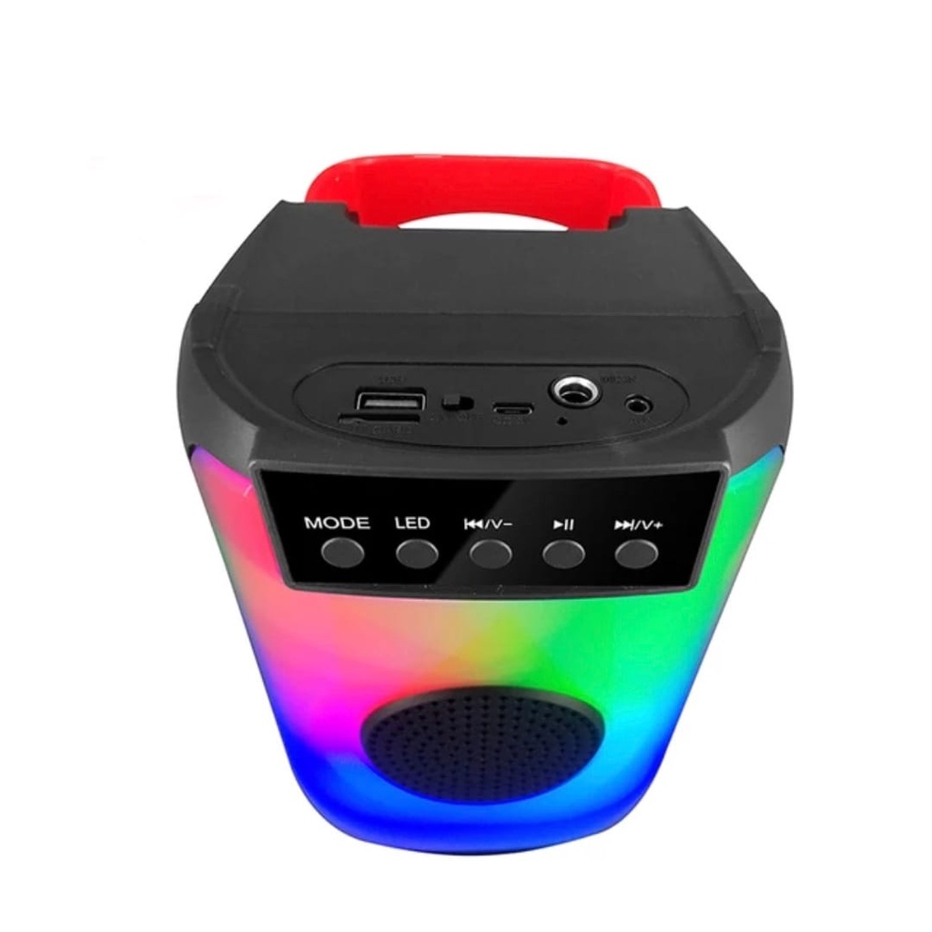 Speaker Bluetooth RGB Led BT-1811 Portable Wireless Speaker BT-1811 Led