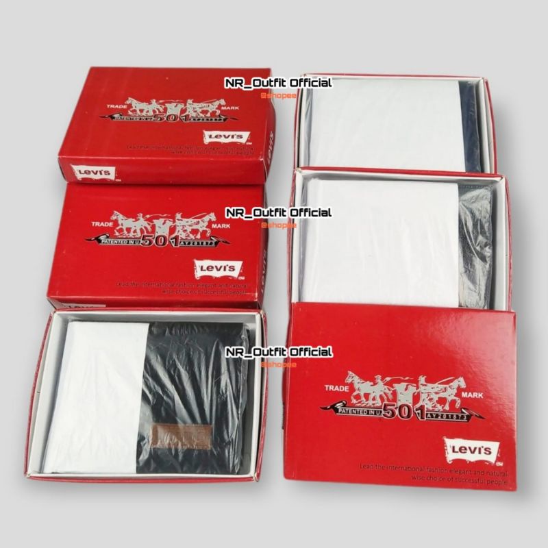 3in1 Dompet Pendek Pria Canvas Lipat Cowok 3Ruang Uang Kertas Banyak Slop Kartu