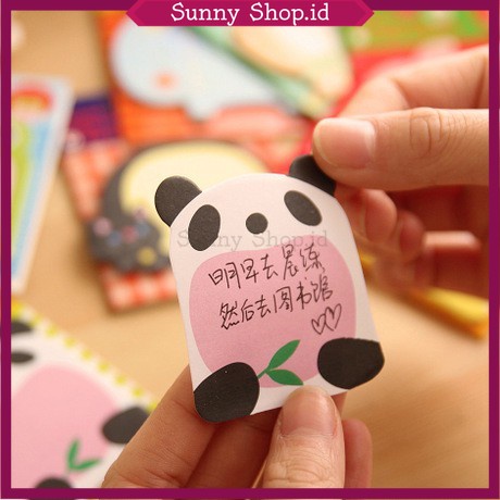 

READY Memo mini Catatan Tempel Animal Mini