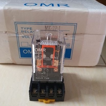 RELAY RILAY AC 220V OMR PLUS SOKET 8PIN