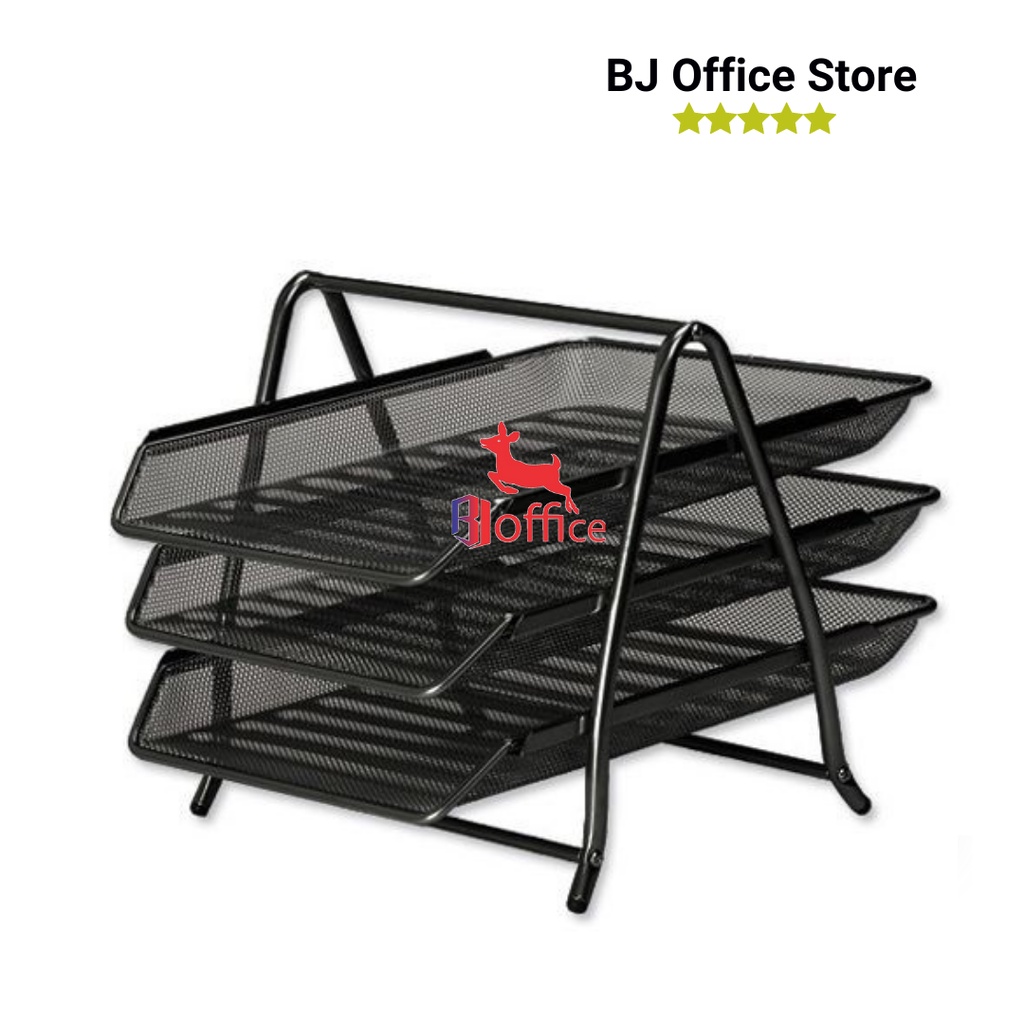 

Tray Letter 3 Susun / Tray Susun Besi V-Tec