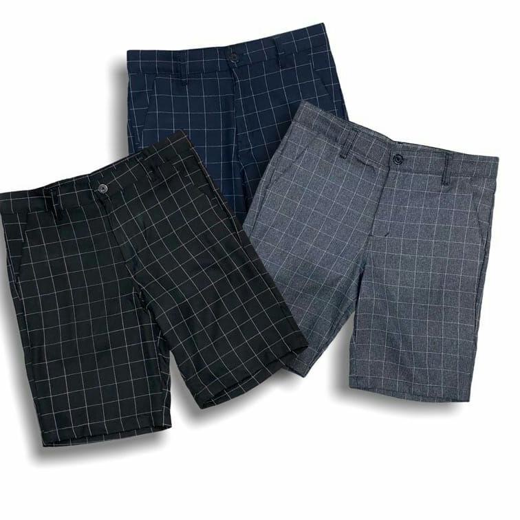 [PYF.03Jn22ғ] Celana Pendek Pria Tartan Kotak-kotak kekinianCelana pendek tartan surfing kotak kotak