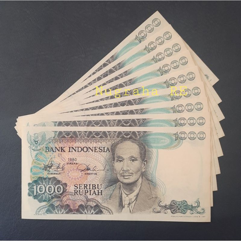 UANG KUN 1000 RUPIAH Dr. SOETOMO TAHUN 1980