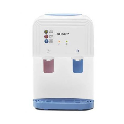 Sharp Top Loading Water Dispenser SWD-T40C-BL - Hot and Cold Water - 384 Watt