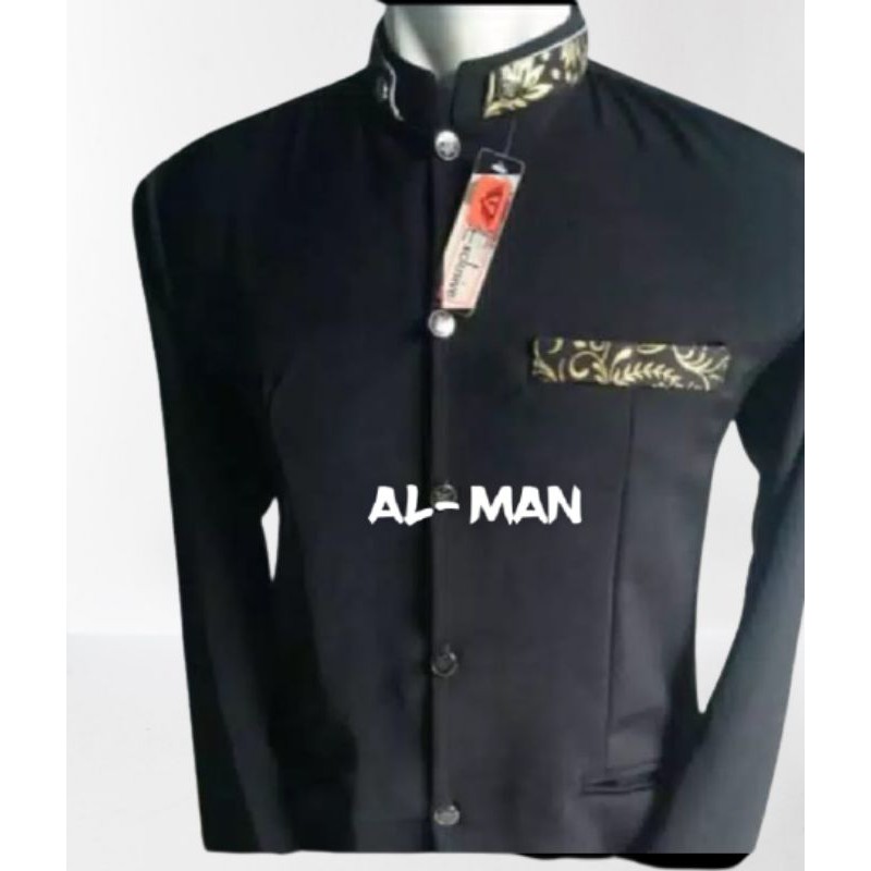 Baju jas koko original Atasan pria Dewasa Jasko busana terlaris  batik alman lengan panjang