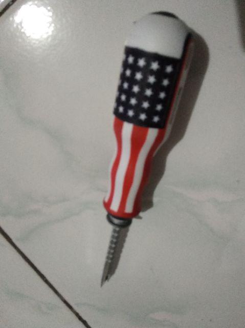 Obeng Besar Fleksibel 5 Bolak Balik Amrik Min Plus +/-