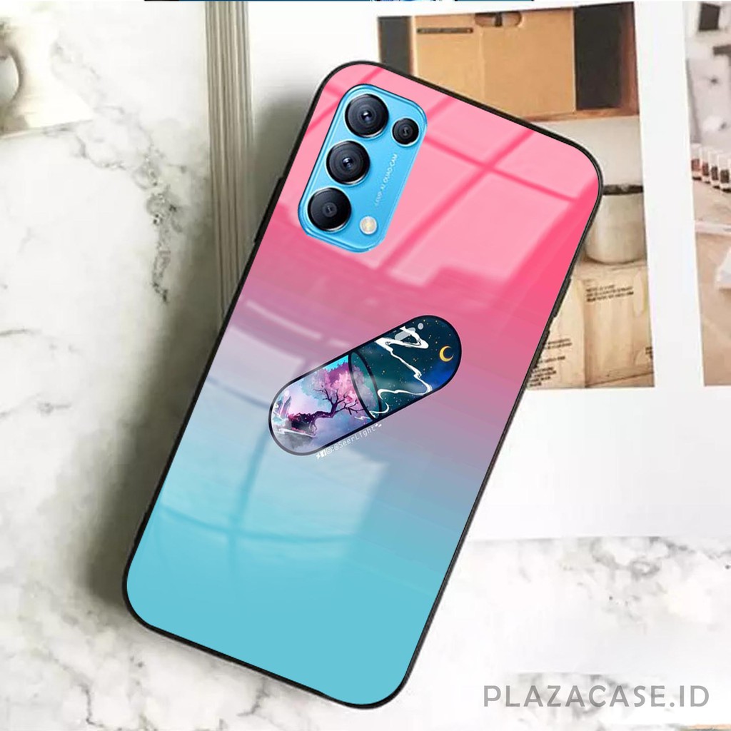 Softcase Glass Kapsul [K83] for All Type OPPO RENO 5 RENO 4 RENO 4F A73 A53 A91 RENO 3 A71 F1S A31