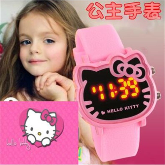 Fashion Anak Jam Tangan Fashion Kartun Hello Kitty Warna Fashion Anak Jam Tangan Fashion Kartun Hello Kitty Warna