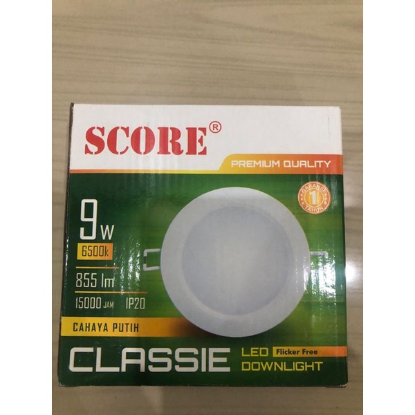 LAMPU LED PANEL SCORE 9W