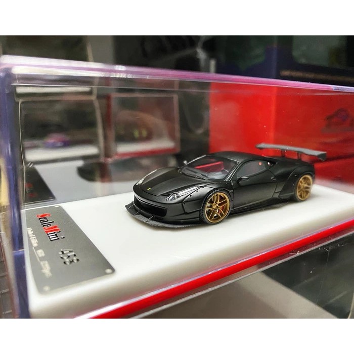 Scale Mini Ferrari LB Black Matte