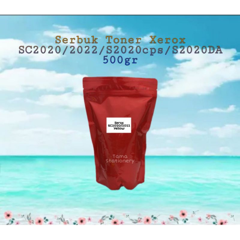 Serbuk Toner Refill Xerox SC2020 SC2022 S2020CPS S2020DA SC-2020 2022 CMYK
