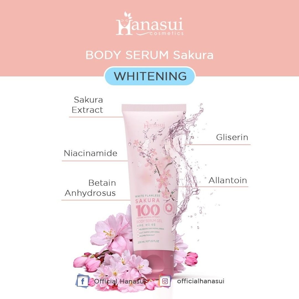 HANASUI Body Serum Gel 200ml