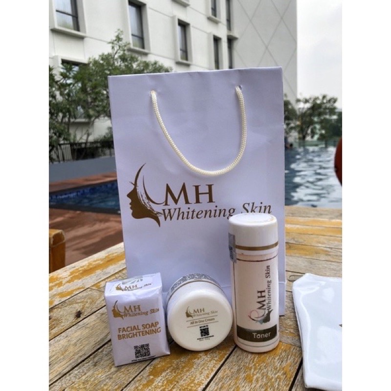 Cream MH whitening bpom paket perawatan wajah original